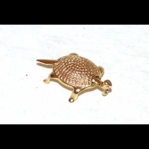 14kyg Movable Turtle Charm